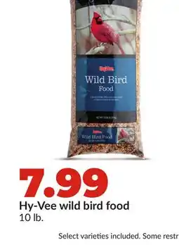 Hy-Vee Hy-Vee wild bird food offer
