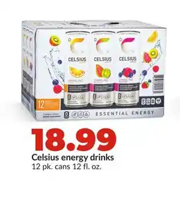 Hy-Vee Celsius energy drinks offer