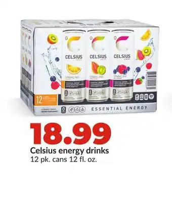 Hy-Vee Celsius energy drinks offer