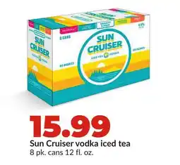 Hy-Vee Sun Cruiser vodka iced tea offer