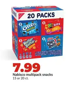 Hy-Vee Nabisco multipack snacks offer