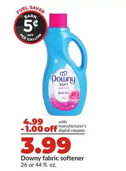 Hy-Vee Downy fabric softener offer
