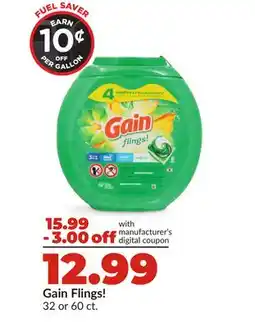 Hy-Vee Gain Flings! offer