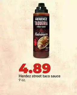 Hy-Vee Herdez street taco sauce offer