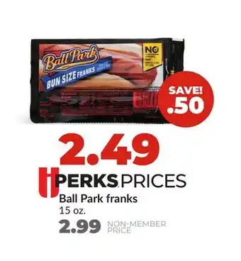 Hy-Vee Ball Park franks offer