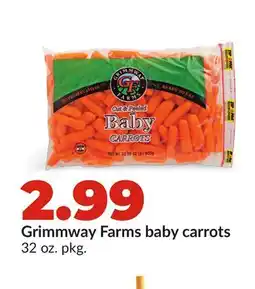 Hy-Vee Grimmway Farms baby carrots offer