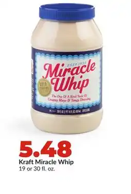 Hy-Vee Kraft Miracle Whip offer