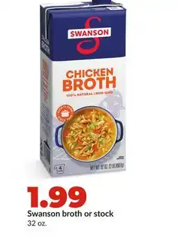 Hy-Vee Swanson broth or stock offer
