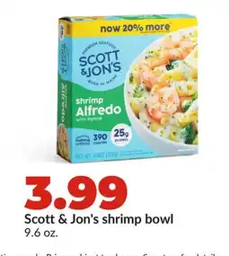 Hy-Vee Scott & Jon's shrimp bowl offer