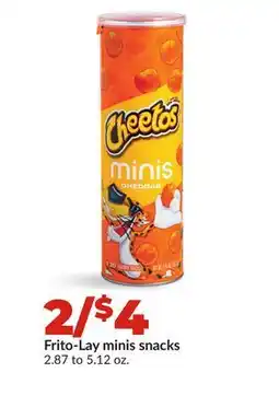 Hy-Vee Frito-Lay minis snacks offer