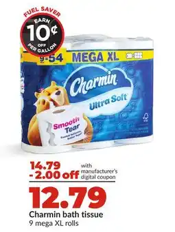Hy-Vee Charmin bath tissue offer