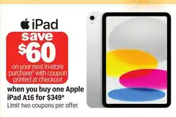 Meijer Apple iPad offer