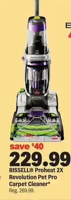 Meijer BISSELL Proheat 2X Revolution Pet Pro Carpet Cleaner offer