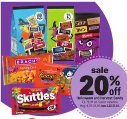 Meijer Halloween and Harvest Candy offer