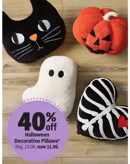 Meijer Halloween Decorative Pillows offer