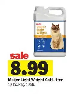 Meijer Meijer Light Weight Cat Litter offer