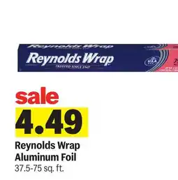 Meijer Reynolds Wrap Aluminum Foil offer