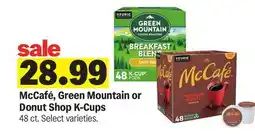 Meijer McCafé, Green Mountain or Donut Shop K-Cups offer