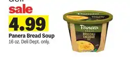 Meijer Panera Bread Soup offer