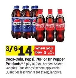 Meijer Coca-Cola, Pepsi, 7UP or Dr Pepper Products offer