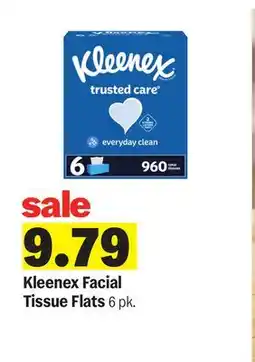 Meijer Kleenex Facial Tissue Flats offer