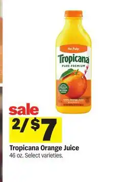 Meijer Tropicana Orange Juice offer