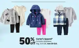 Meijer Carter's Apparel offer