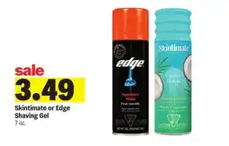 Meijer Skintimate or Edge Shaving Gel offer