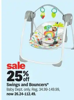 Meijer Swings and Bouncers offer
