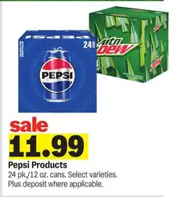 Meijer Pepsi Products offer