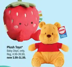 Meijer Plush Toys offer