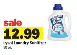 Meijer Lysol Laundry Sanitizer offer