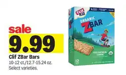 Meijer Clif ZBar Bars offer