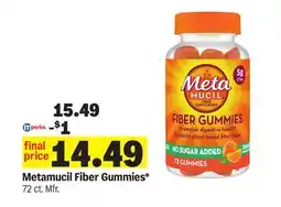 Meijer Metamucil Fiber Gummies offer