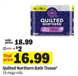 Meijer Quilted Northern Bath Tissue offer