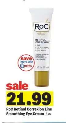 Meijer RoC Retinol Correxion Line Smoothing Eye Cream offer