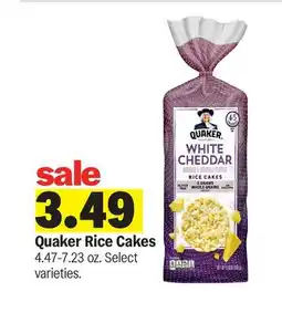 Meijer Quaker Rice Cakes offer