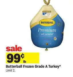 Meijer Butterball Frozen Grade A Turkey offer