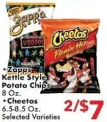 Fairplay Zapps Kettle Style Potato Chips offer