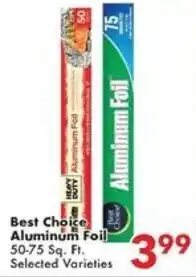 Fairplay Best Choice Aluminum Foil offer