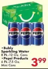 Fairplay Bubly Sparkling Water offer