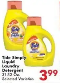 Fairplay Tide Simply Liquid Laundry Detergent offer