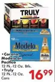 Fairplay Corona Modelo or Pacifico offer