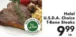 Fairplay U.S.D.A. Choice T-Bone Steaks offer