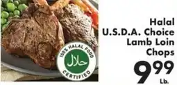 Fairplay Halal U.S.D.A. Choice Lamb Loin Chops offer