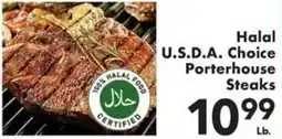 Fairplay Halal U.S.D.A. Choice Porterhouse Steaks offer