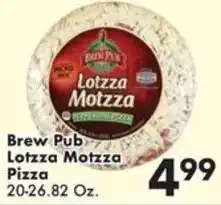 Fairplay Brew Pub Lotzza Motzza Pizza offer