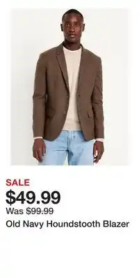 Old Navy Old Navy Houndstooth Blazer offer