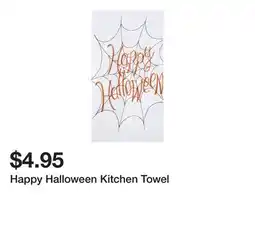 Belk Happy Halloween Kitchen Towel offer