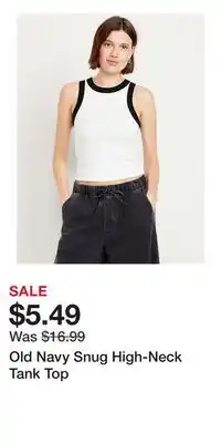 Old Navy Old Navy Snug High-Neck Tank Top offer